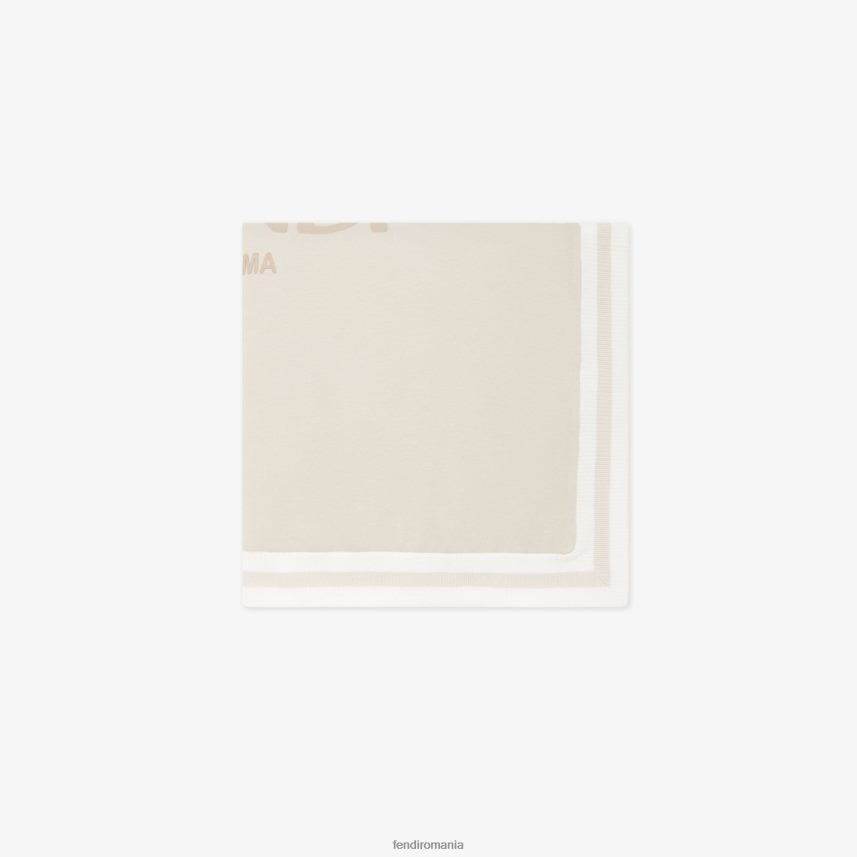 pătură din jersey roma bej Fendi copii accesorii 86084L2774