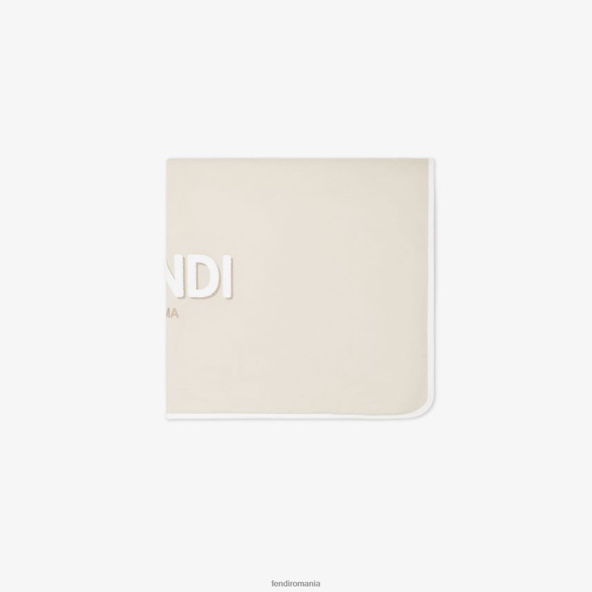 pătură din jersey roma bej Fendi copii accesorii 86084L2808