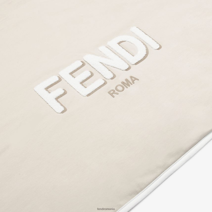 pătură din jersey roma bej Fendi copii accesorii 86084L2808
