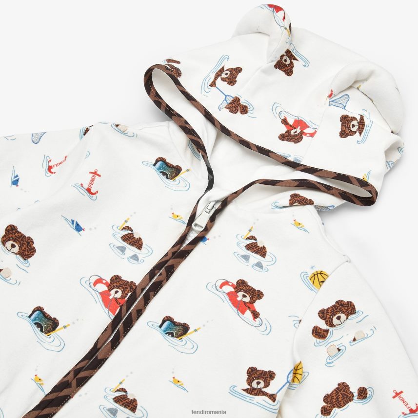 hanorac din jerseu multicolor Fendi copii îmbrăcăminte 86084L2776