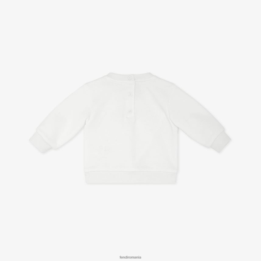 hanoracul roma alb Fendi copii îmbrăcăminte 86084L2812