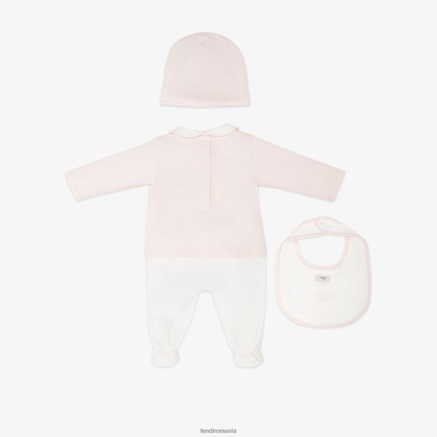 kit tricoul roma roz Fendi copii îmbrăcăminte 86084L2806