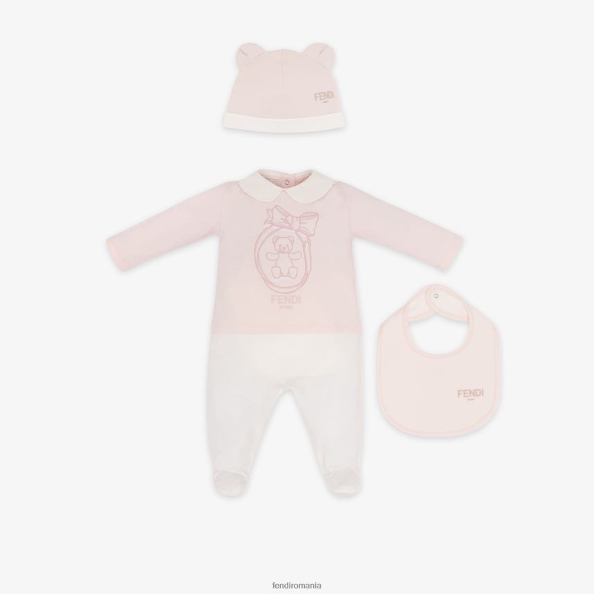 set de tricouri pentru bebelusi multicolor Fendi copii îmbrăcăminte 86084L2764