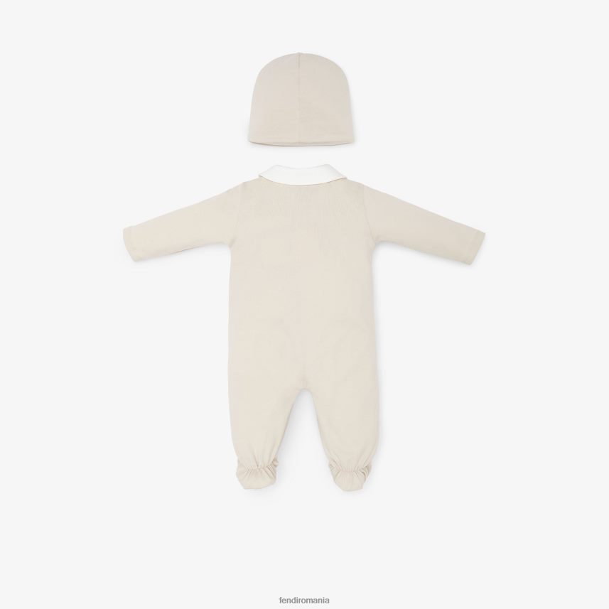 set de ursuleti de pluș bej Fendi copii îmbrăcăminte 86084L2795