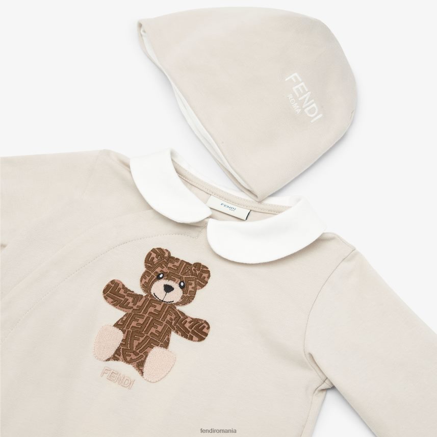 set de ursuleti de pluș bej Fendi copii îmbrăcăminte 86084L2795