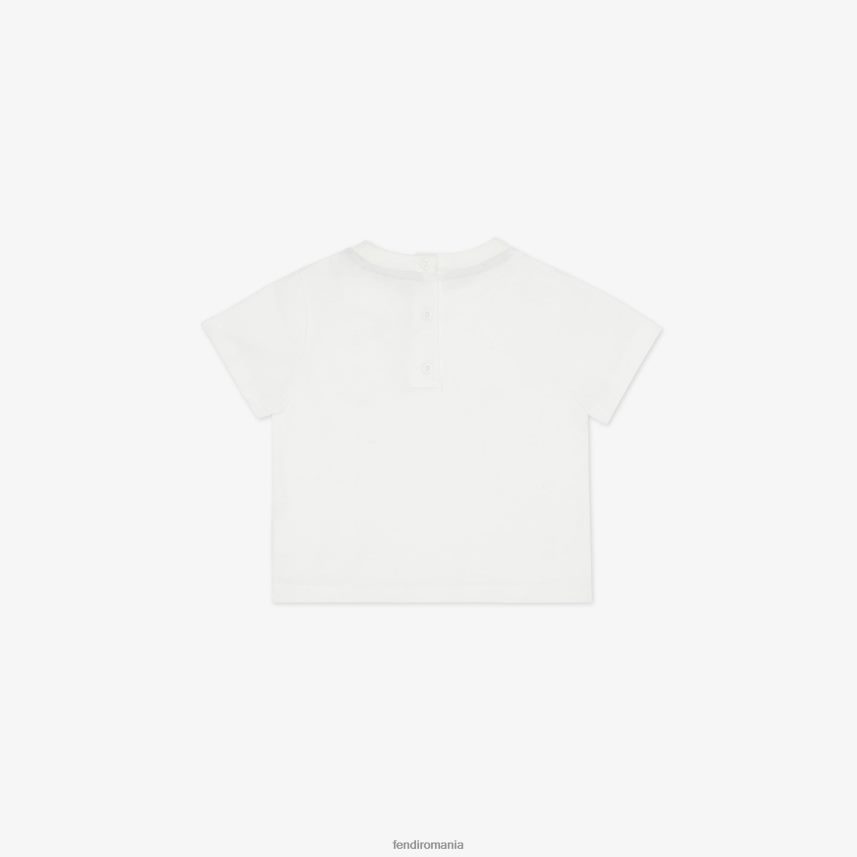tricou pentru bebelusi din jerseu Modă Fendi copii îmbrăcăminte 86084L2832