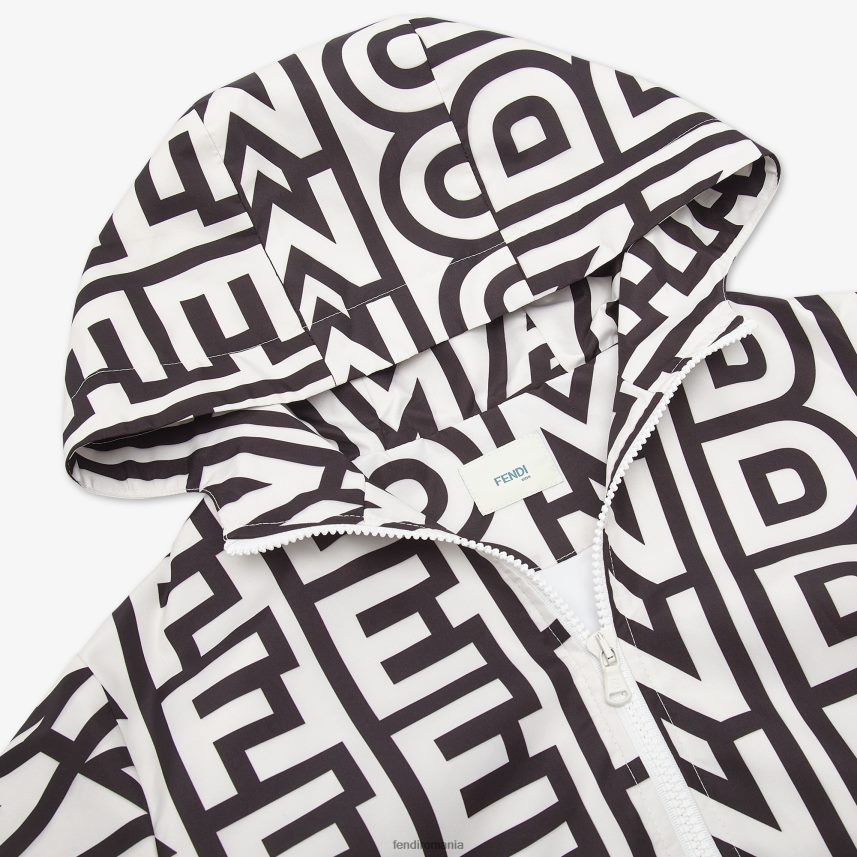 jachetă de vânt bicolor by marc jacobs mini me multicolor Fendi copii îmbrăcăminte 86084L2862