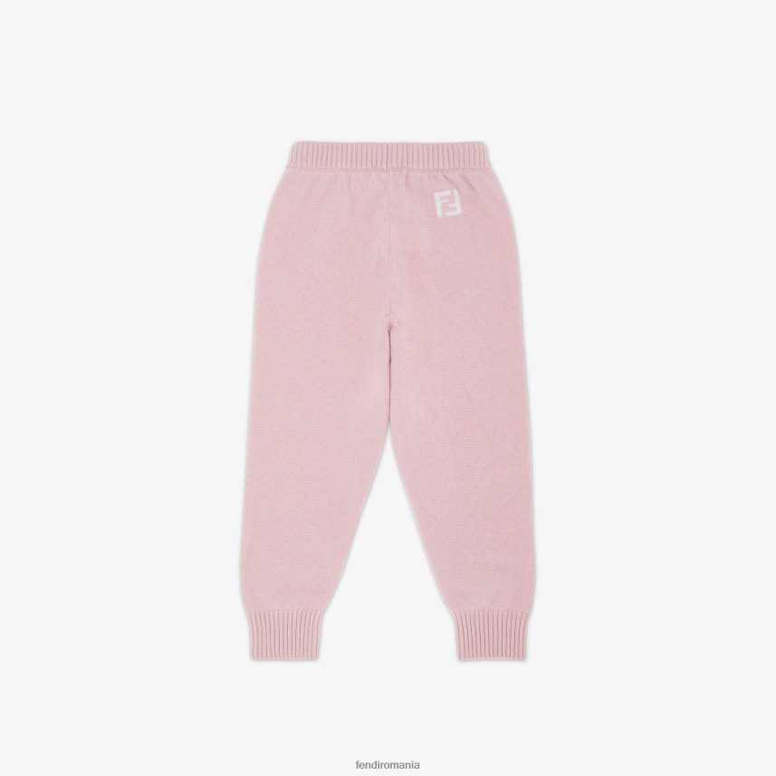 pantaloni junior din tricot de cașmir pur Modă Fendi copii îmbrăcăminte 86084L2909