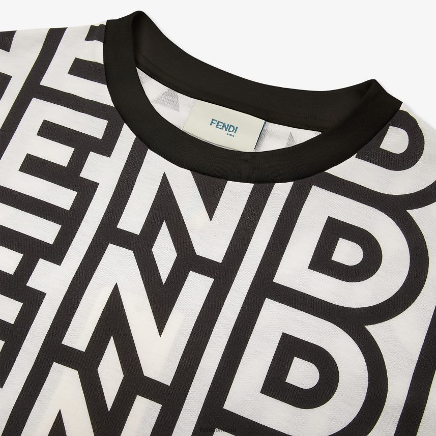 tricou bicolor by marc jacobs mini me multicolor Fendi copii îmbrăcăminte 86084L2870