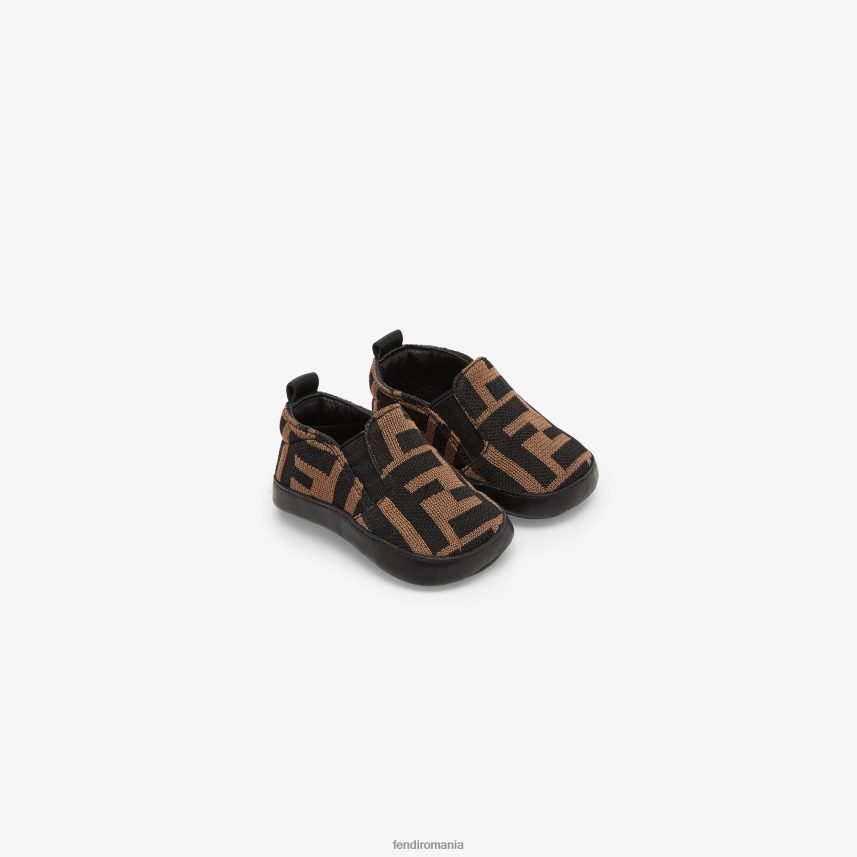 pantofi bebe logo ff multicolor Fendi copii încălţăminte 86084L2783