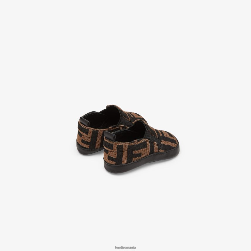 pantofi bebe logo ff multicolor Fendi copii încălţăminte 86084L2783