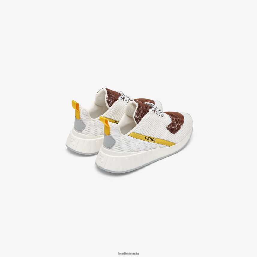 adidași juniori din plasă cu logo alb Fendi copii încălţăminte 86084L2849