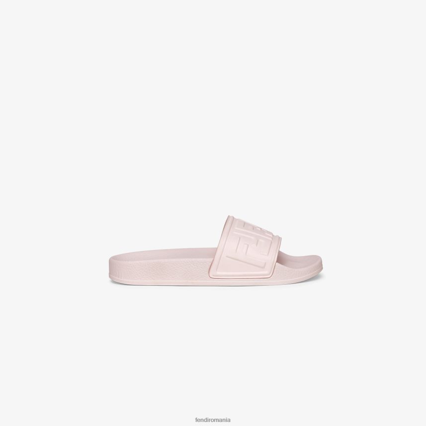 tobogane de cauciuc pentru piscina cu logo roz Fendi copii încălţăminte 86084L2913
