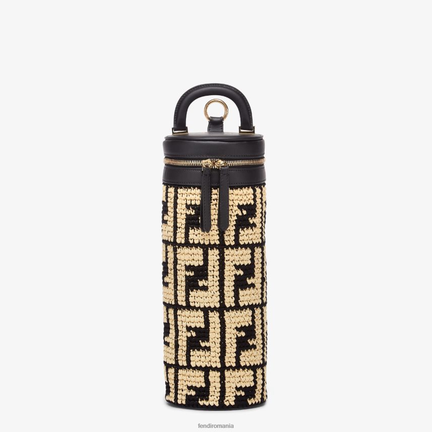 suport balon din rafie bej Fendi femei accesorii 86084L328