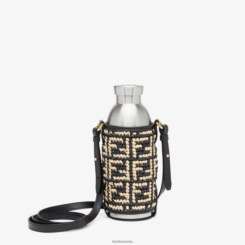 suport balon din rafie bej Fendi femei accesorii 86084L335