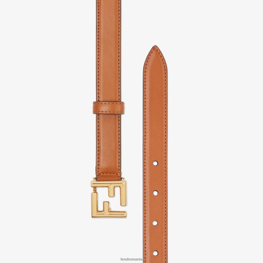 centura din piele naturala maro Fendi femei accesorii 86084L419