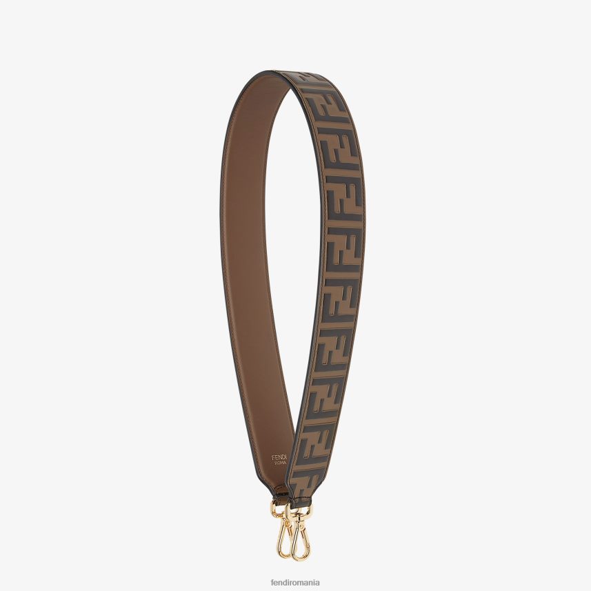 curea de umăr din piele multicolor Fendi femei accesorii 86084L383