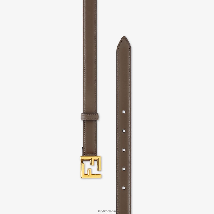 ff centura de piele maro Fendi femei accesorii 86084L281