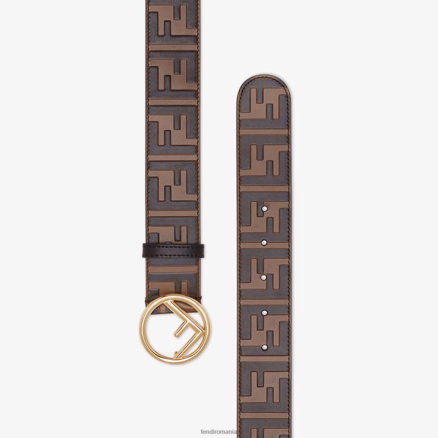 ff centura de piele multicolor Fendi femei accesorii 86084L268