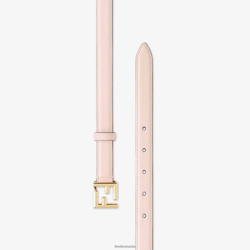 ff centura de piele roz Fendi femei accesorii 86084L330