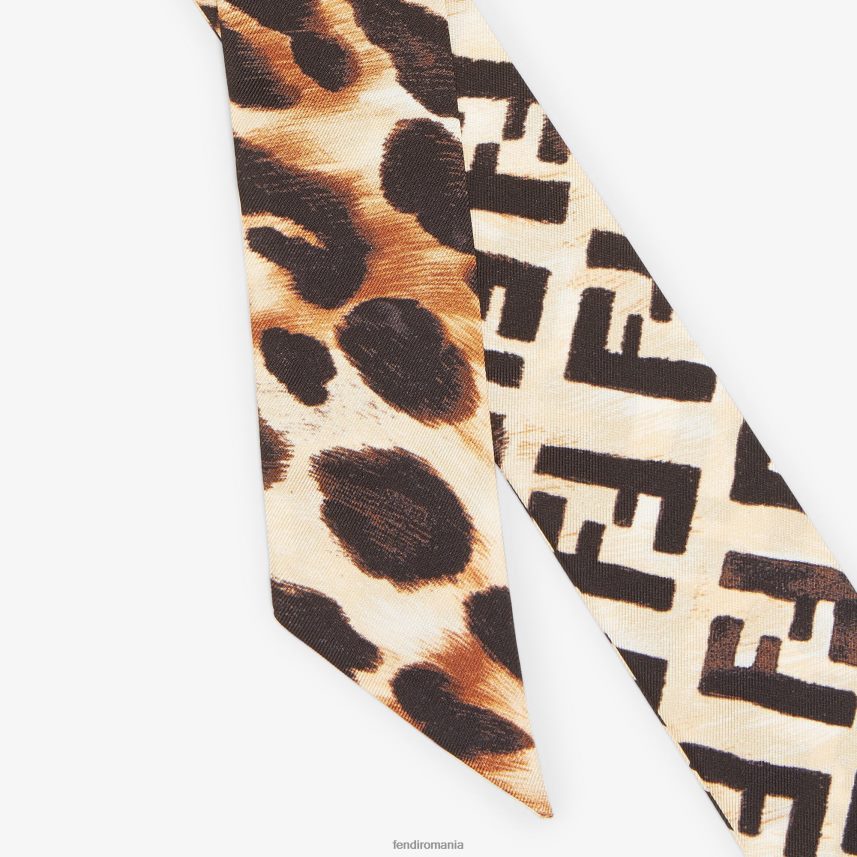 bandeau de mătase învelitoare multicolor Fendi femei accesorii 86084L472