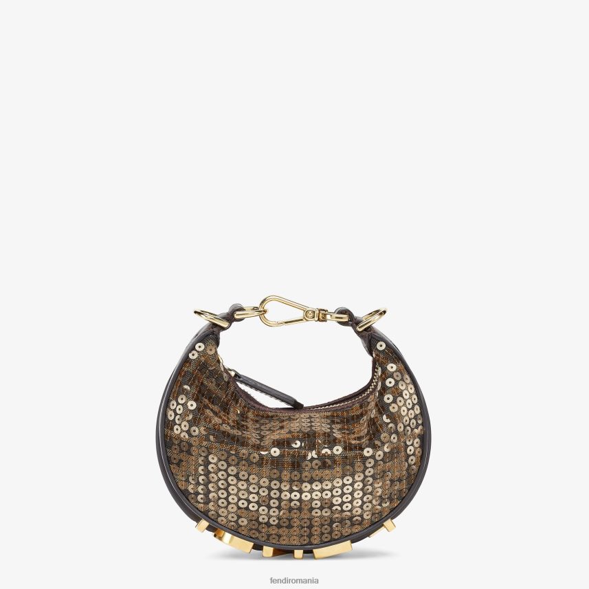 farmec de țesătură maro Fendi femei accesorii 86084L32