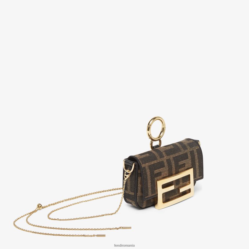 farmec de țesătură maro Fendi femei accesorii 86084L502