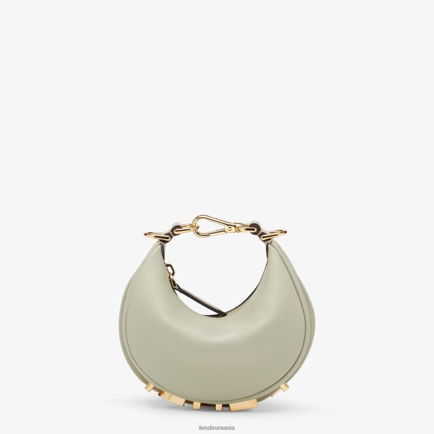 farmec din piele nanograf verde Fendi femei accesorii 86084L206