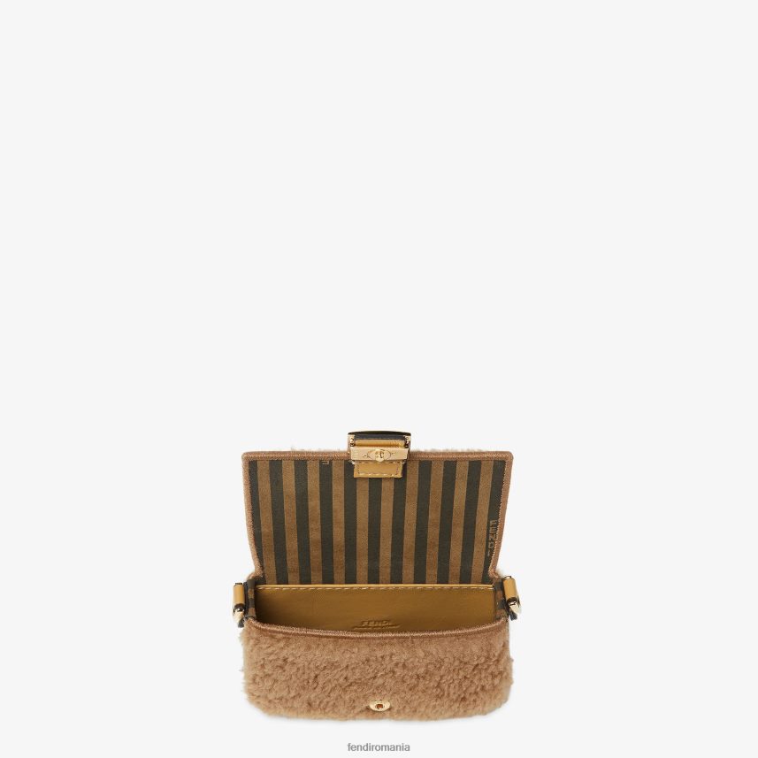 farmec piele de oaie bej Fendi femei accesorii 86084L397