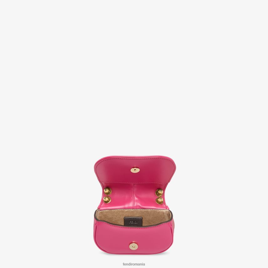 farmec piele fucsia roz Fendi femei accesorii 86084L14
