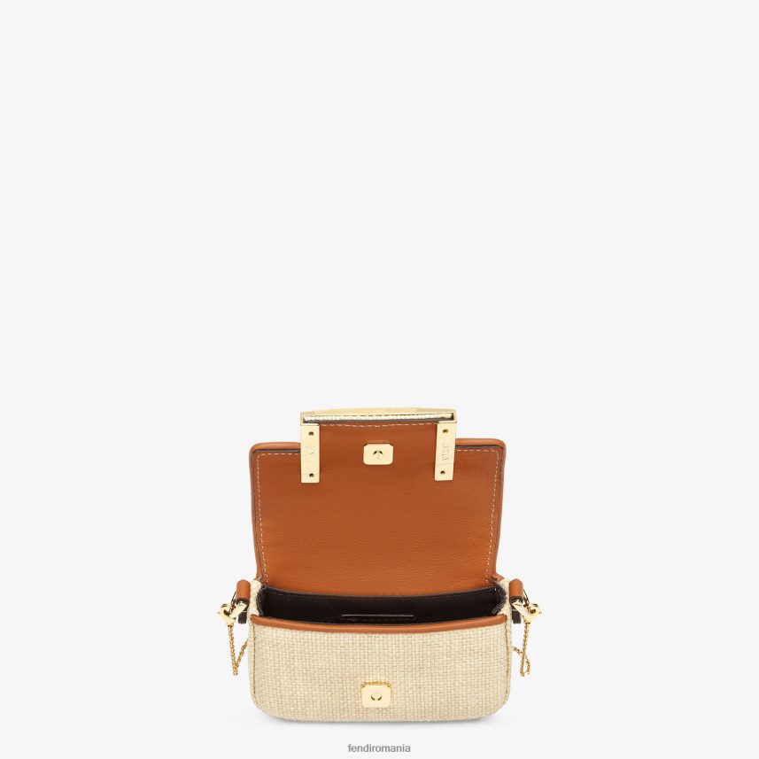 farmec rafie naturală bej Fendi femei accesorii 86084L92