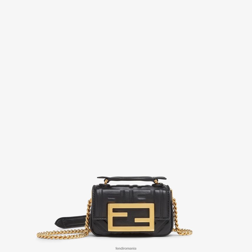 geanta mini din piele nappa negru Fendi femei accesorii 86084L286
