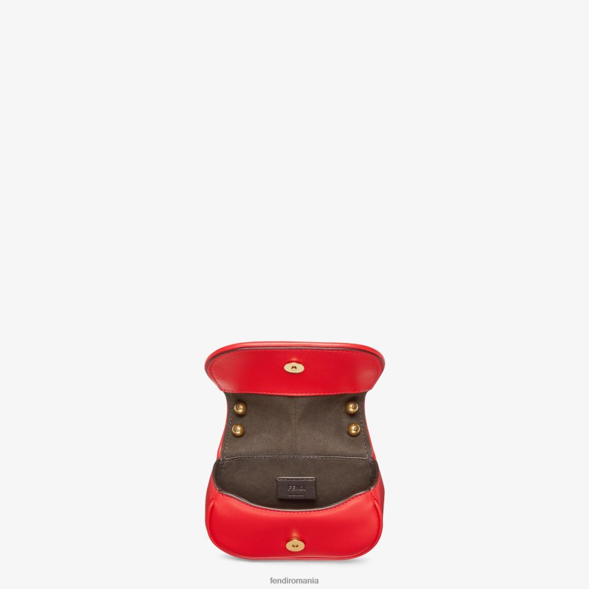haide nano farmec din piele roșu Fendi femei accesorii 86084L13