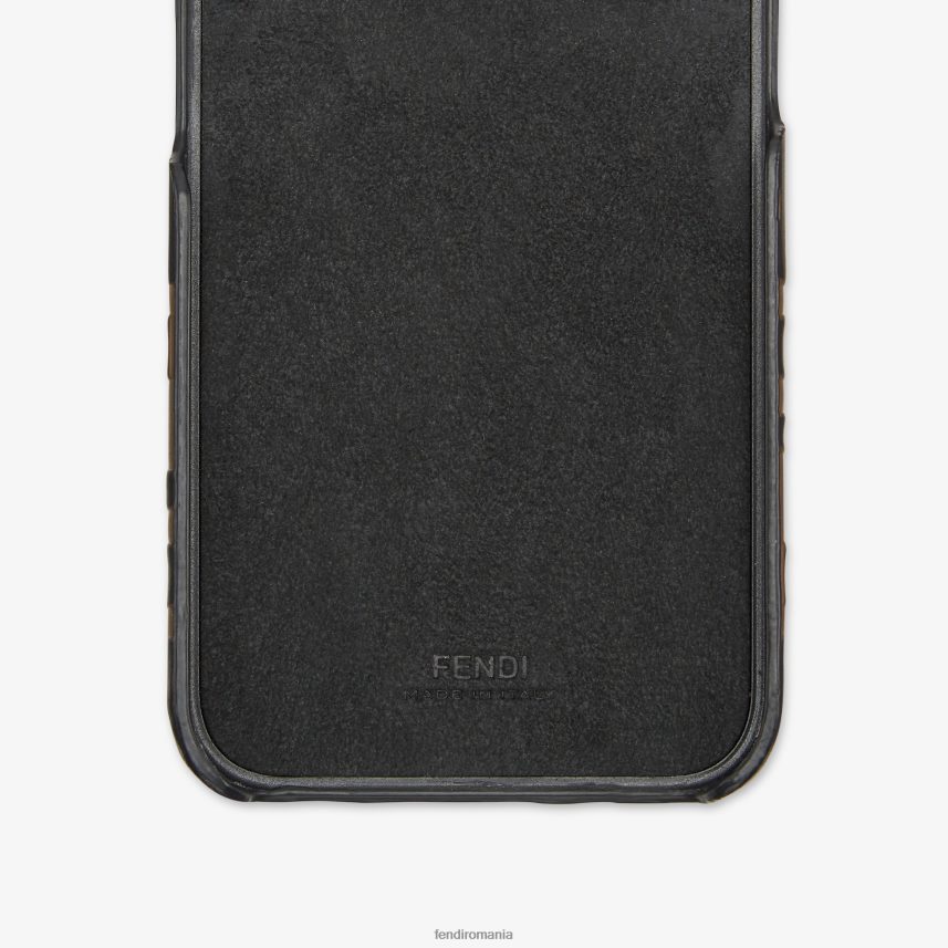 husa din piele maro Fendi femei accesorii 86084L37