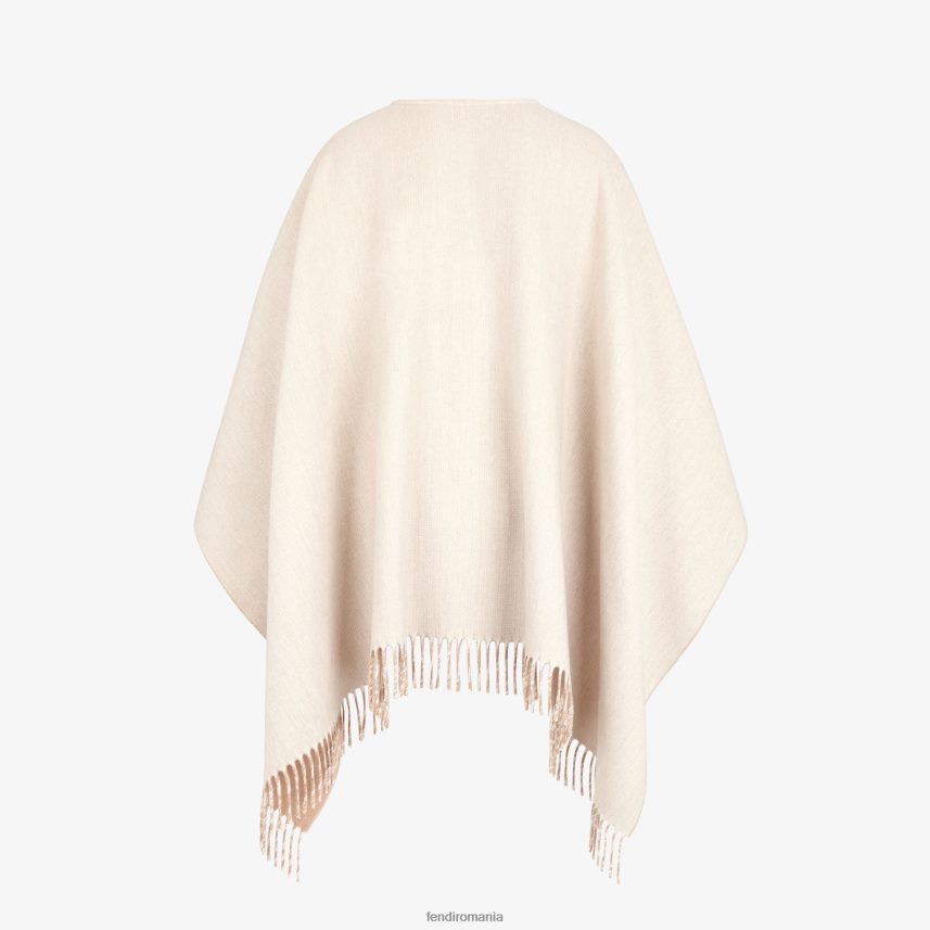 poncho din lână și cașmir Modă Fendi femei accesorii 86084L507