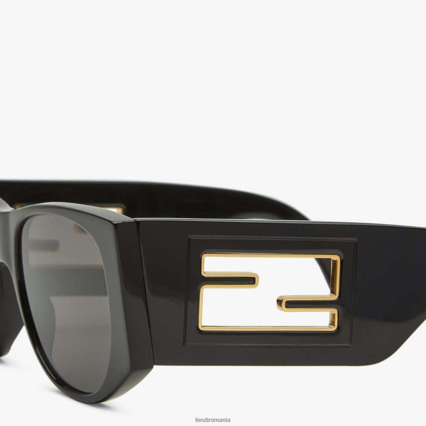 ochelari de soare bagheta din acetat maro Fendi femei accesorii 86084L17