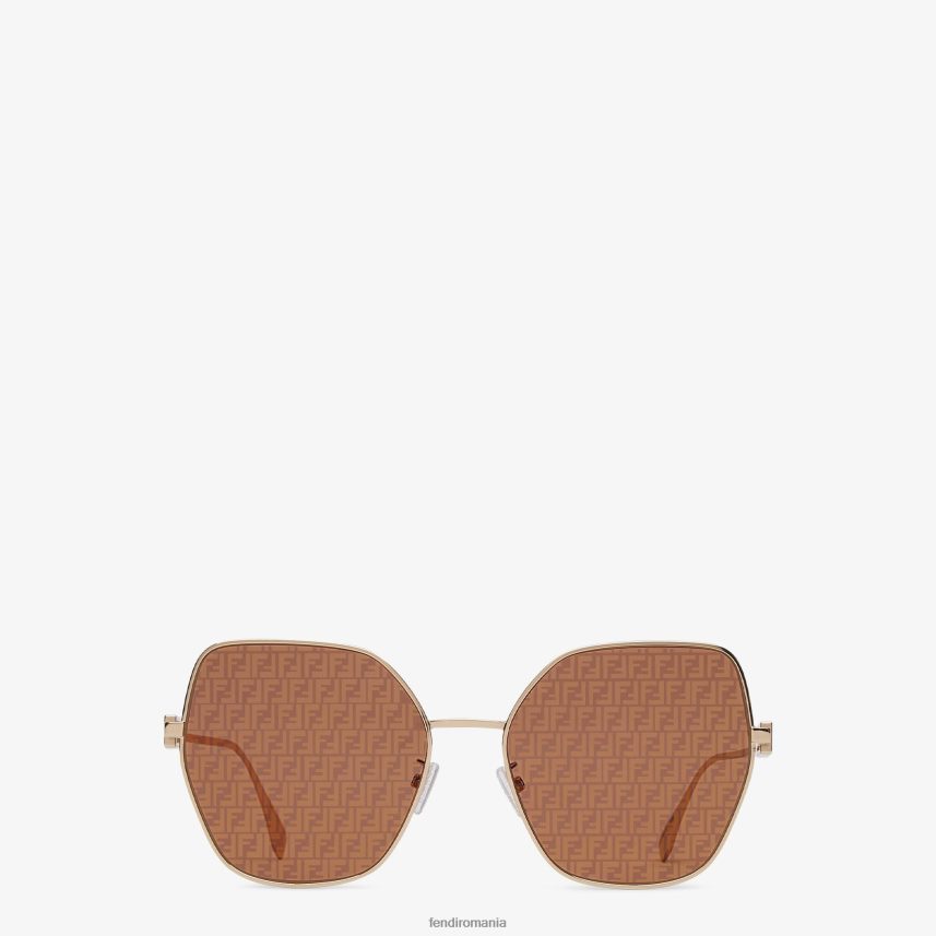 ochelari de soare cu lentile maro Fendi femei accesorii 86084L349