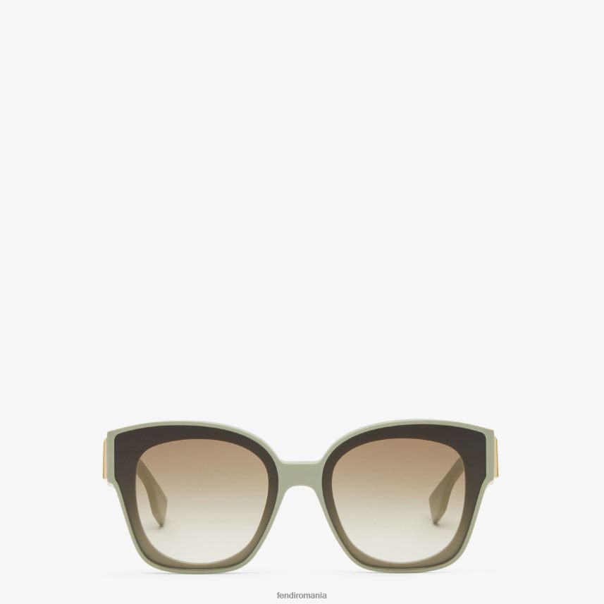ochelari de soare din acetat de menta Modă Fendi femei accesorii 86084L151