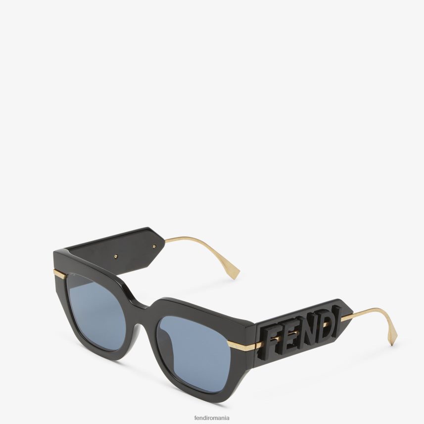 ochelari de soare din acetat grafic Modă Fendi femei accesorii 86084L256
