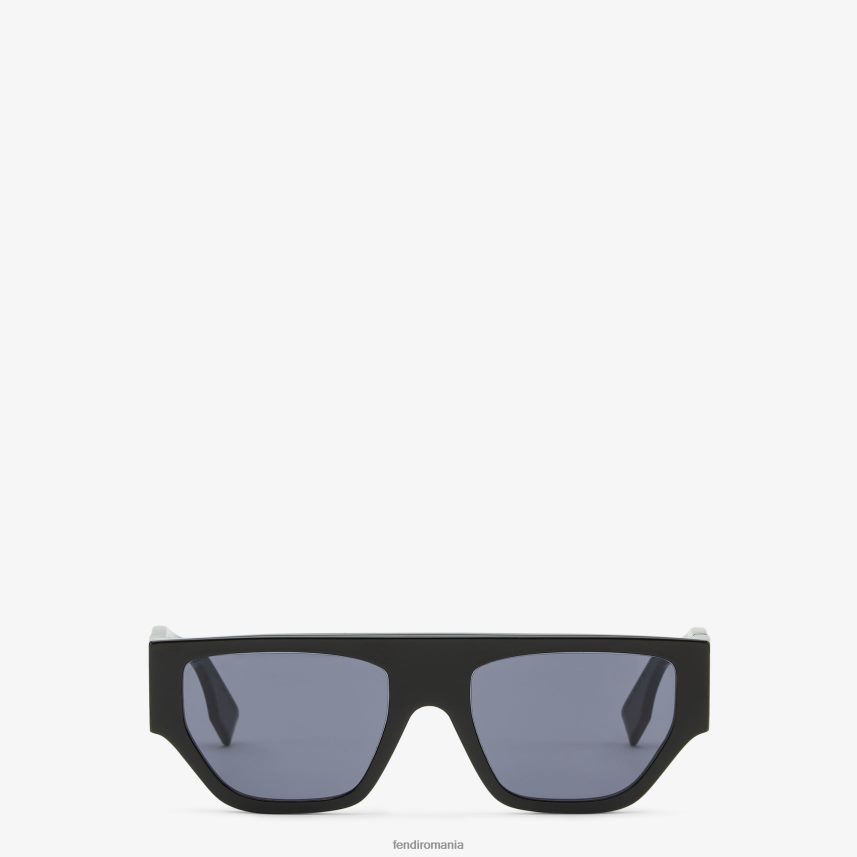 ochelari de soare din acetat gri Fendi femei accesorii 86084L58