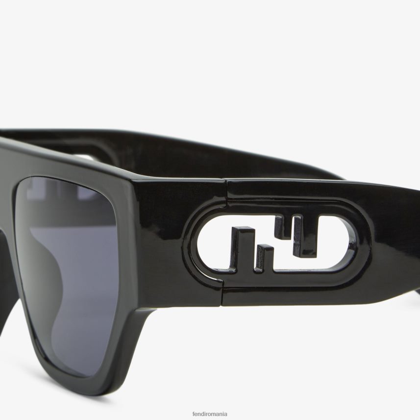 ochelari de soare din acetat gri Fendi femei accesorii 86084L58