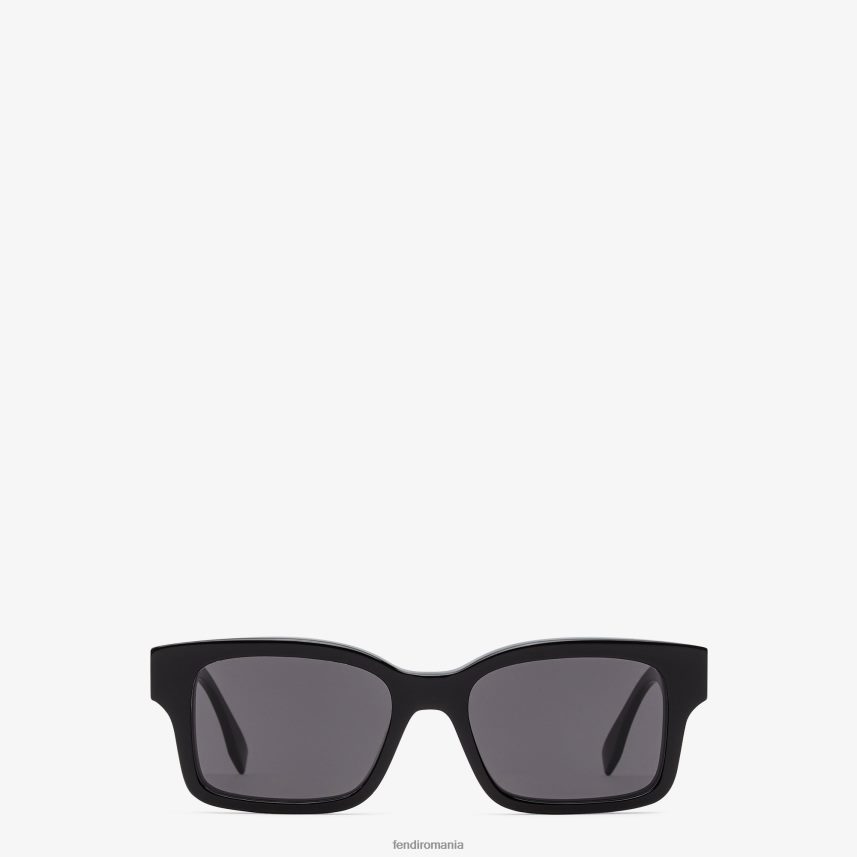 ochelari de soare din acetat negru Fendi femei accesorii 86084L353