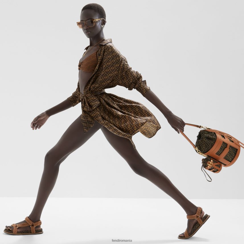 ochelari de soare roma din acetat bej Fendi femei accesorii 86084L141