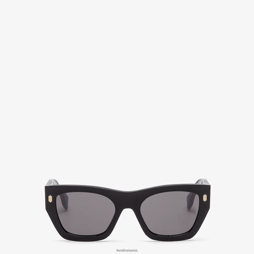 ochelari de soare roma din acetat negru Fendi femei accesorii 86084L96