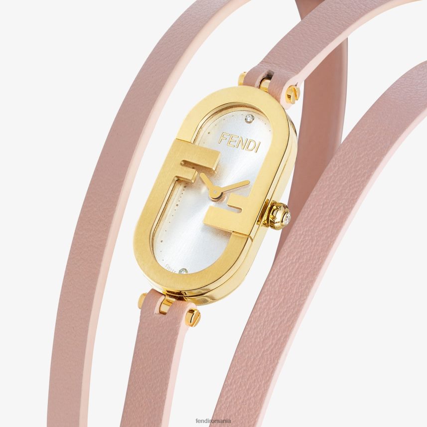14,80 x 28,30 mm - ceas oval cu sigla o\'lock roz Fendi femei accesorii 86084L316