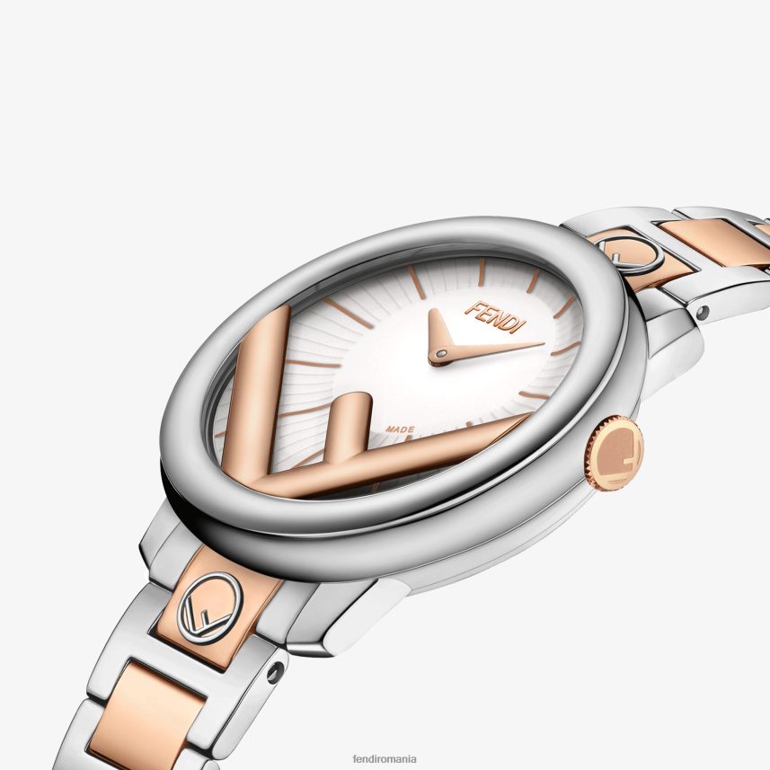 28mm - ceas cu logo multicolor Fendi femei accesorii 86084L426