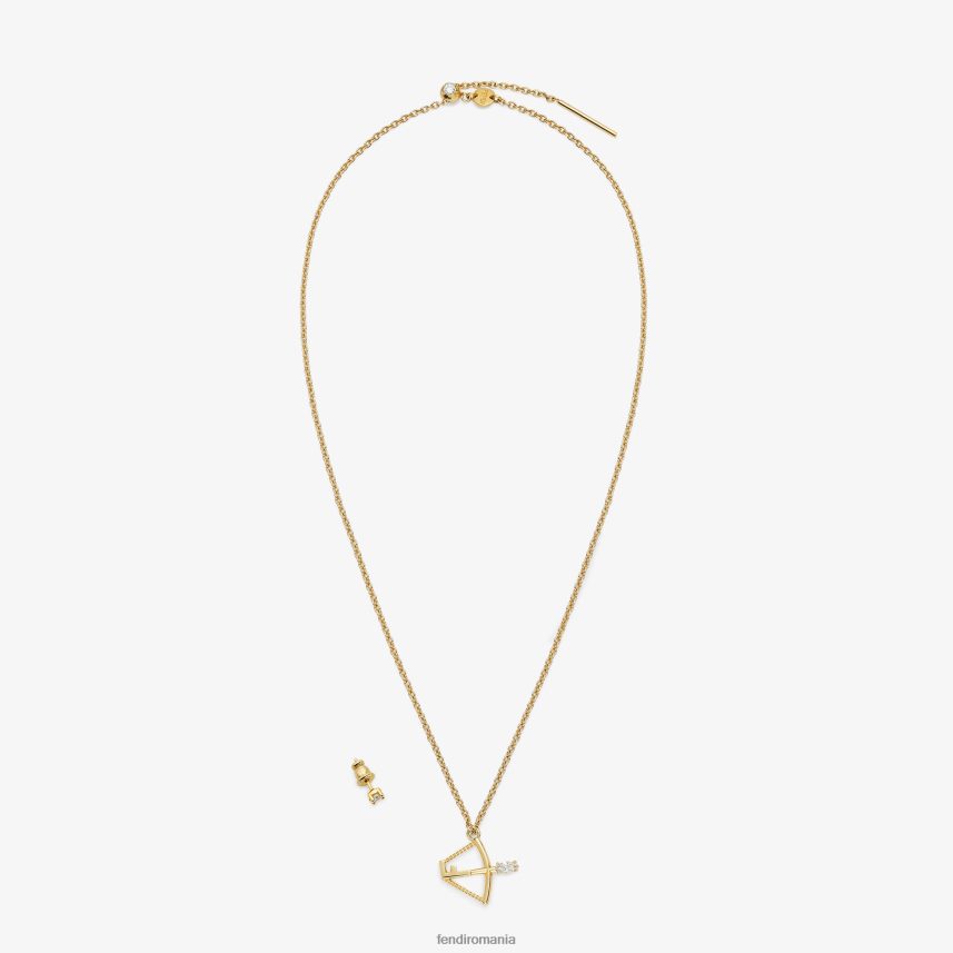 set săgetător aur Fendi femei Bijuterii 86084L1640