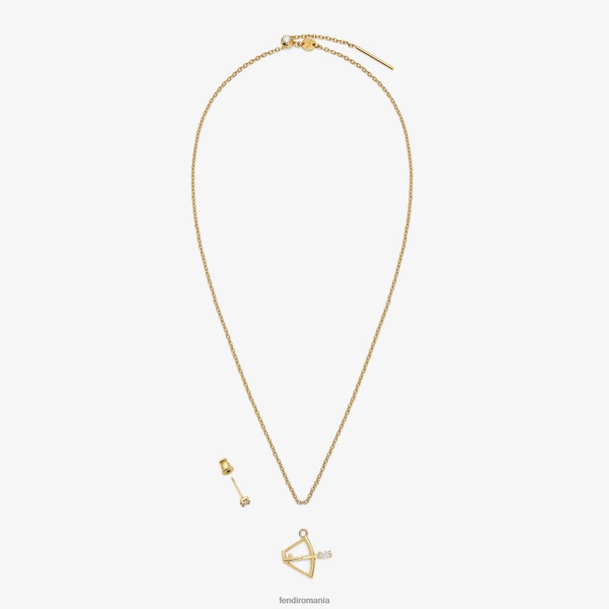 set săgetător aur Fendi femei Bijuterii 86084L1640