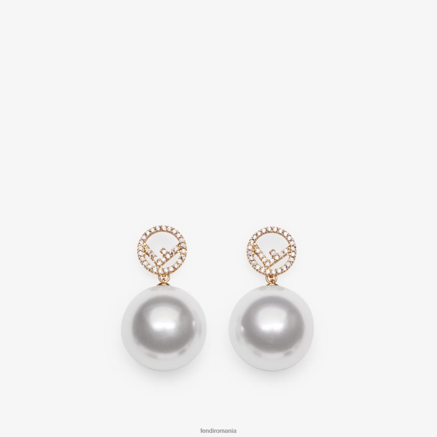 f este cercei aur Fendi femei Bijuterii 86084L1754