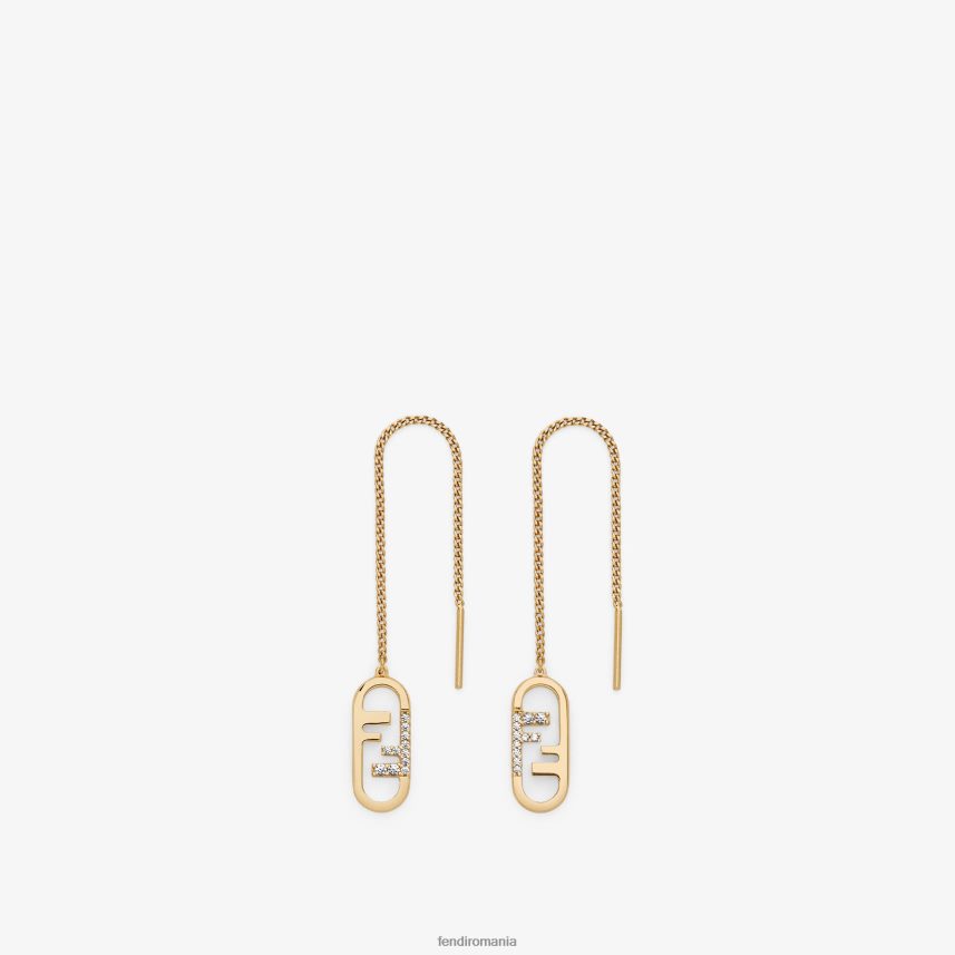 o'lock cercei aur Fendi femei Bijuterii 86084L1703